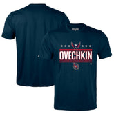 Alexander Ovechkin Washington Capitals Levelwear NHL All-Time Leading Goal Scorer Milestone Stars Name & Number Richmond T-Shirt On Sale