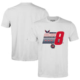 Alexander Ovechkin Washington Capitals Levelwear NHL All-Time Leading Goal Scorer Milestone Stripes Name & Number Richmond T-Shirt Outlet