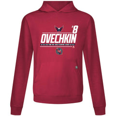Alexander Ovechkin Washington Capitals Levelwear NHL All-Time Leading Goal Scorer Milestone Name & Number Relay Pullover Hoodie Online