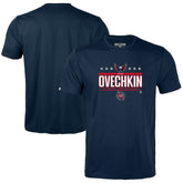 Alexander Ovechkin Washington Capitals Levelwear Youth NHL All-Time Leading Goal Scorer Milestone Stars Name & Number Little Richmond T-Shirt On Sale