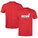 Alexander Ovechkin Washington Capitals Levelwear Youth NHL All-Time Leading Goal Scorer Milestone Name & Number Little Richmond T-Shirt Sale