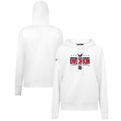 Alexander Ovechkin Washington Capitals Levelwear Women's NHL All-Time Leading Goal Scorer Milestone Stripes Name & Number Adorn Pullover Hoodie Online