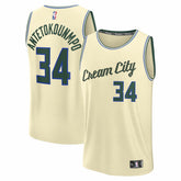 Giannis Antetokounmpo Milwaukee Bucks 2025/26 City Edition Fast Break Jersey Online