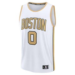 Jayson Tatum Boston Celtics Youth 2025/26 City Edition Fast Break Jersey Discount
