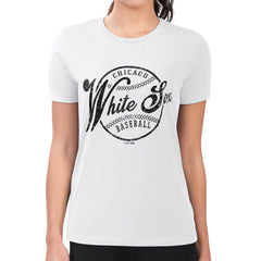 Chicago White Sox G-III 4Her by Carl Banks Women's Super-Slim Fit Lightweight Distressed Baseball Team T-Shirt | MLB US