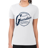 Cleveland Guardians G-III 4Her by Carl Banks Women's Super-Slim Fit Lightweight Distressed Baseball Team T-Shirt | MLB US
