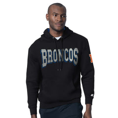 Denver Broncos Starter Thursday Night Gridiron Hoodie with Vintage Logo