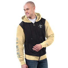 New Orleans Saints Starter Thursday Night Gridiron Full-Zip Hoodie