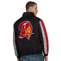 Tampa Bay Buccaneers Starter Thursday Night Gridiron Vintage Logo Half-Zip Jacket