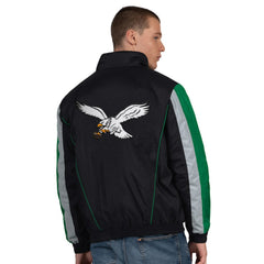 Philadelphia Eagles Starter Thursday Night Gridiron Vintage Logo Half-Zip Jacket