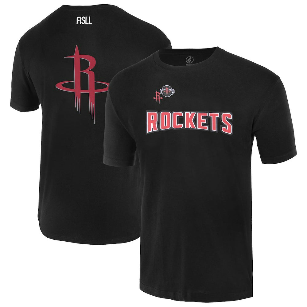 Houston Rockets FISLL Unisex Oversize Logo T-Shirt Outlet