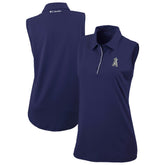 Los Angeles Angels Columbia Women's Tend The Ball Sleeveless Polo | MLB Discount