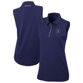 Milwaukee Brewers Columbia Women's Tend The Ball Sleeveless Polo | MLB Discount