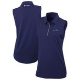 Tampa Bay Rays Columbia Women's Tend The Ball Sleeveless Polo | MLB For sale