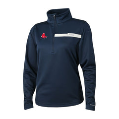 Boston Red Sox Columbia Women's Skiff Guide Fleece Half-Zip Pullover Jacket | MLB On Sale