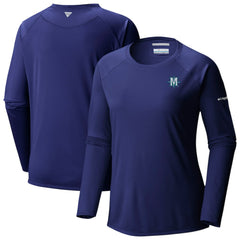 Seattle Mariners Columbia Tidal Tee II Long Sleeve T-Shirt | MLB Shop