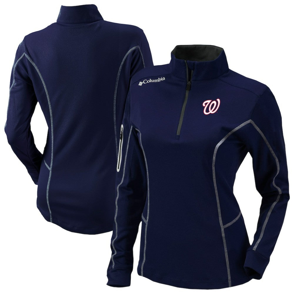 Washington Nationals Columbia Shotgun Quarter-Zip Top | MLB US