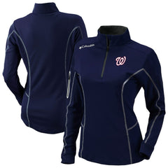 Washington Nationals Columbia Shotgun Quarter-Zip Top | MLB US