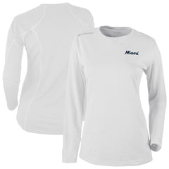 Miami Marlins Columbia Shotgun Long Sleeve T-Shirt | MLB On Sale