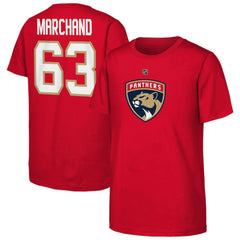 Brad Marchand Florida Panthers Youth Player Name & Number T-Shirt Online