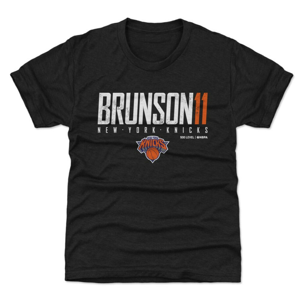 Jalen Brunson New York Knicks 500 Level Youth Elite T-Shirt New