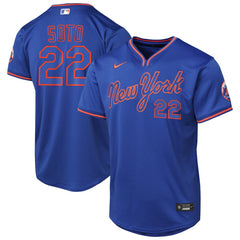 Juan Soto New York Mets Nike Youth Alternate 2 Limited Jersey – Royal | MLB Outlet