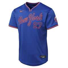 Mark Vientos New York Mets Nike Youth Alternate 2 Limited Jersey – Royal | MLB Outlet