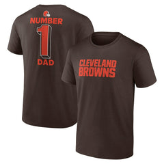 Cleveland Browns #1 Dad Jersey T-Shirt