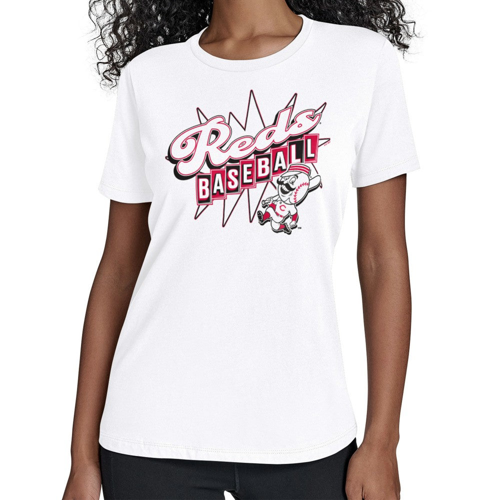 Cincinnati Reds Starter Women's Drive-In T-Shirt | MLB Online