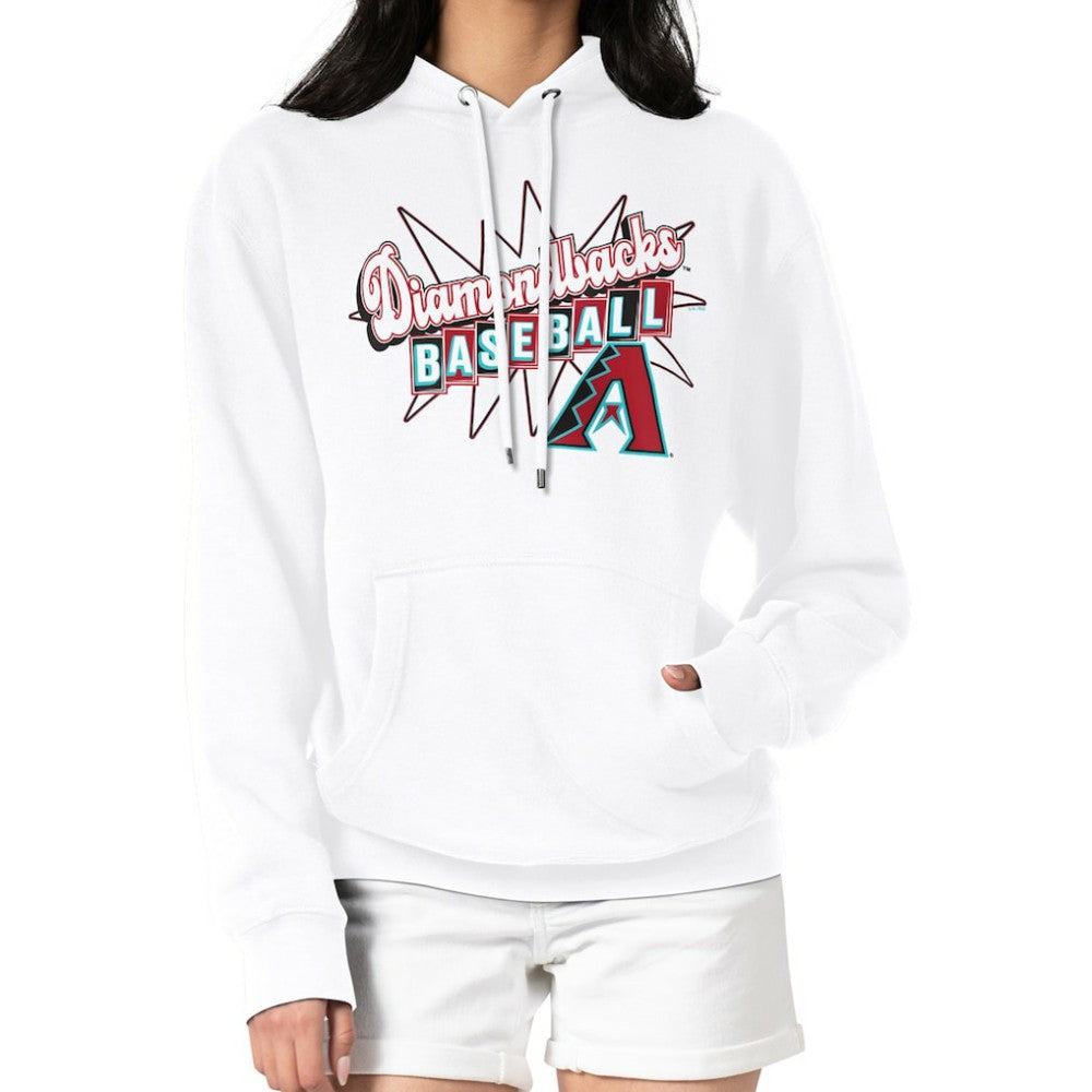 Arizona Diamondbacks Starter Women's Drive-In Pullover Hoodie | MLB US
