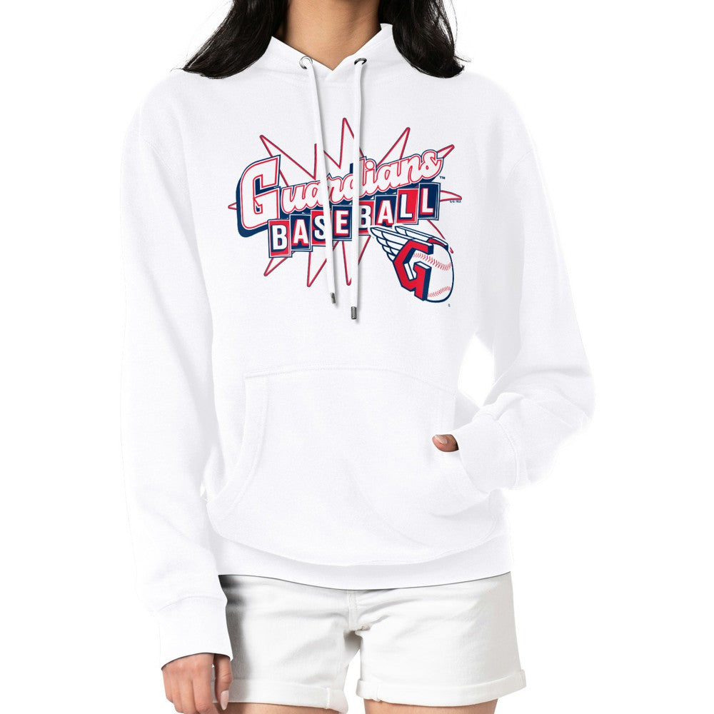Cleveland Guardians Starter Women's Drive-In Pullover Hoodie | MLB On Sale