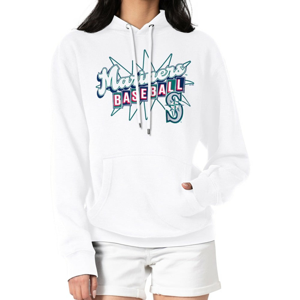 Seattle Mariners Starter Women's Drive-In Pullover Hoodie | MLB For sale