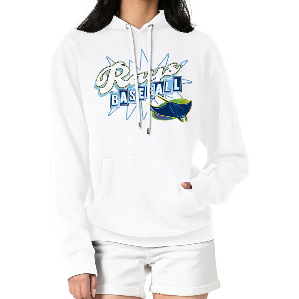 Tampa Bay Rays Starter Women's Drive-In Pullover Hoodie | MLB For sale