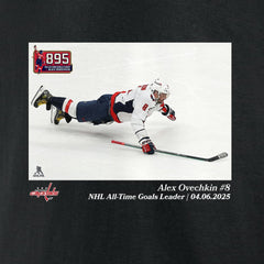 Alexander Ovechkin Washington Capitals NHL All-Time Goals Leader T-Shirt Outlet