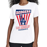 Los Angeles Dodgers Starter Women's Poster Print T-Shirt | MLB For sale