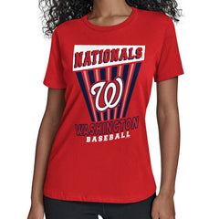 Washington Nationals Starter Women's Poster Print T-Shirt | MLB Outlet