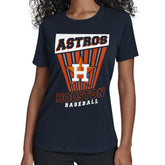 Houston Astros Starter Women's Poster Print T-Shirt | MLB Discount