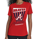 Atlanta Braves Starter Women's Poster Print T-Shirt | MLB New