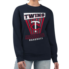 Minnesota Twins Starter Women's Poster Print Pullover Sweatshirt | MLB US