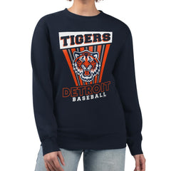 Detroit Tigers Starter Women's Poster Print Pullover Sweatshirt | MLB Shop