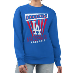 Los Angeles Dodgers Starter Women's Poster Print Pullover Sweatshirt | MLB US