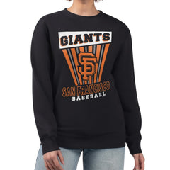 San Francisco Giants Starter Women's Poster Print Pullover Sweatshirt | MLB Discount