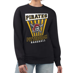 Pittsburgh Pirates Starter Women's Poster Print Pullover Sweatshirt | MLB Near me