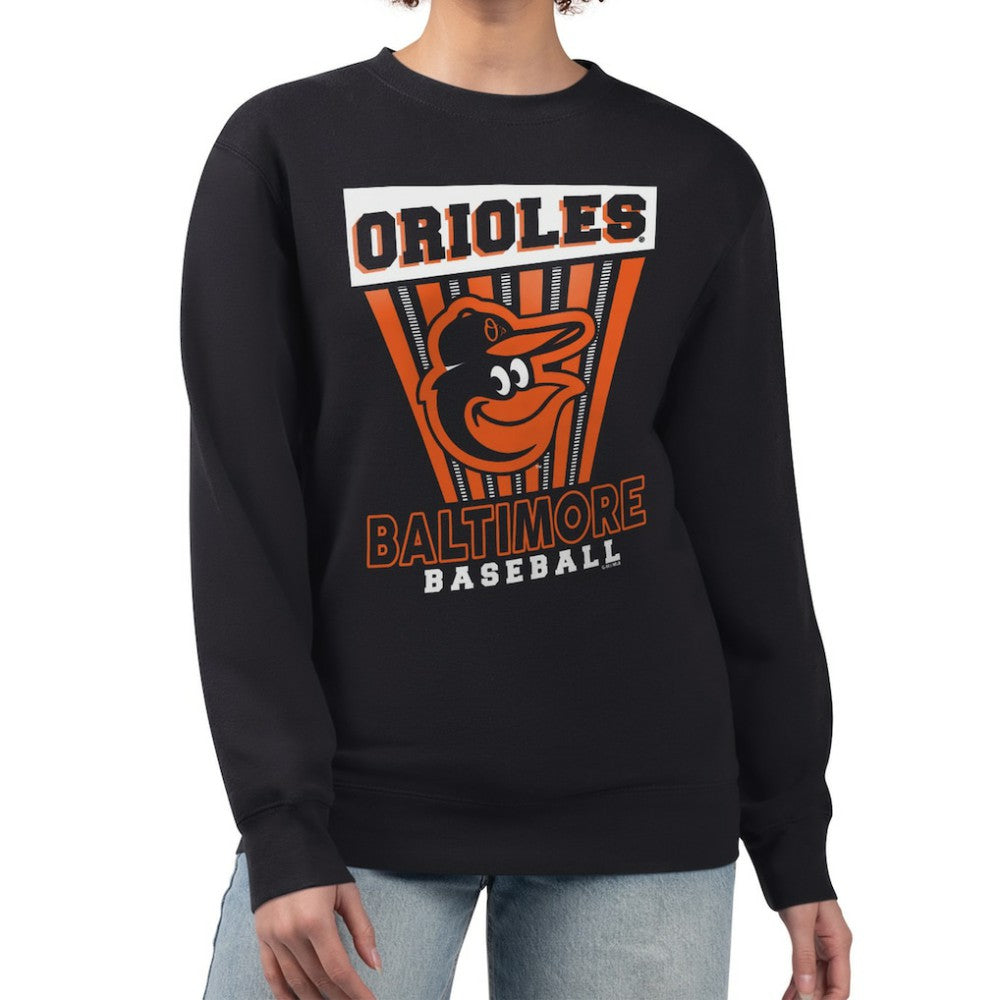 Baltimore Orioles Starter Women's Poster Print Pullover Sweatshirt | MLB Shop