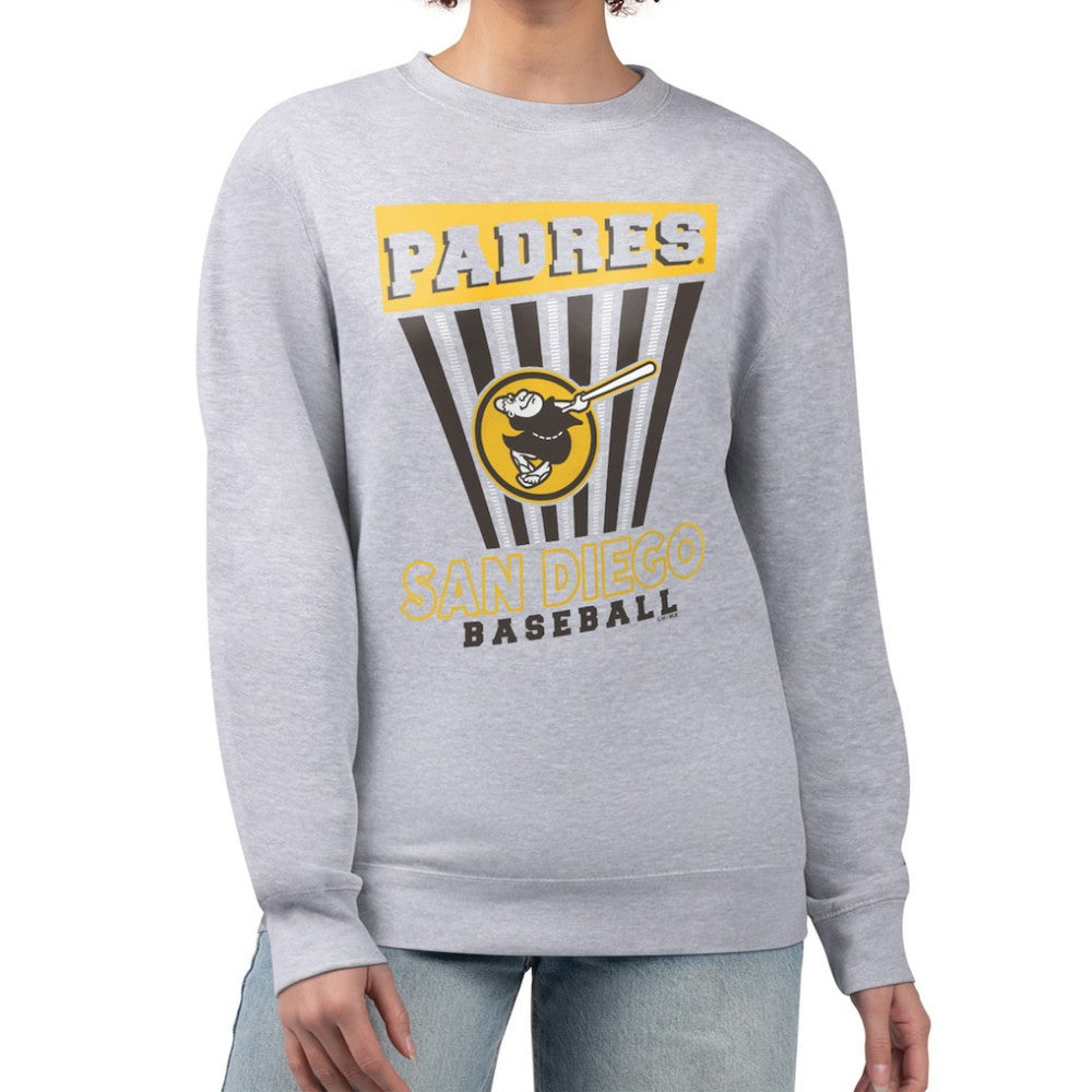 San Diego Padres Starter Women's Poster Print Pullover Sweatshirt | MLB Discount