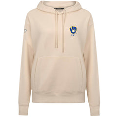 Milwaukee Brewers Levelwear Women's Cooperstown Collection Adorn Core Logo Pullover Hoodie | MLB Near me