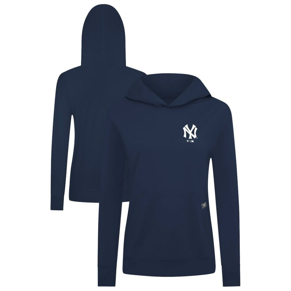New York Yankees Levelwear Women's Cooperstown Collection Relay Core Logo Pullover Hoodie | MLB Near me