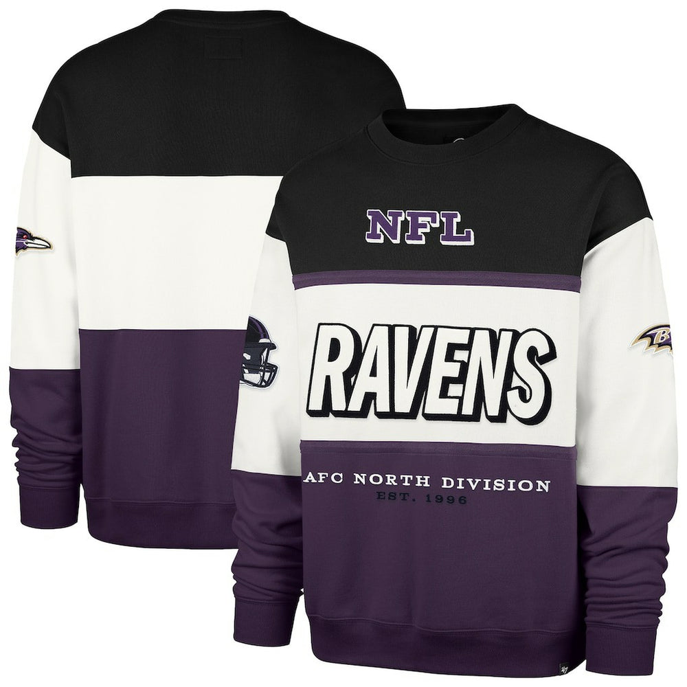 Baltimore Ravens 47 brand '47 Breeze Maximalist Sweatshirt