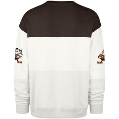 Cleveland Browns 47 brand '47 Throwback Breeze Maximalist Sweatshirt