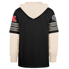 Las Vegas Raiders 47 brand '47 Split Zone Cornerback Duo Hoodie